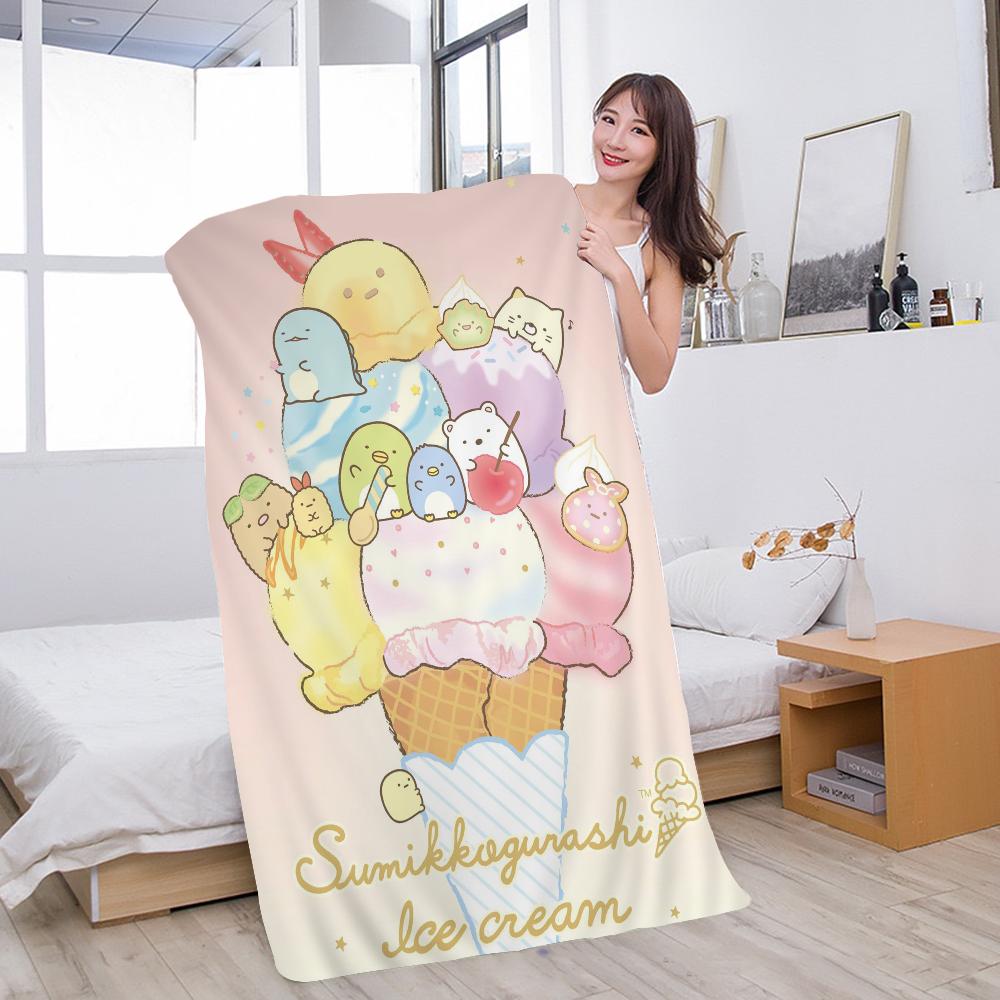 Kawaii sumikko gurashi Cartoon Beach Towel Cute Kawaii Room Decor Bath Girls Children Hand Towels For Bathroom Shower