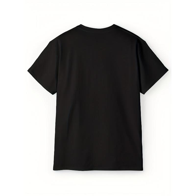 European sizes Humor T-Shirt -Short Sleeve Casual Top with Print, Regular Fit Crew Neck, All-Season Comfort Tee for Men,Comfortable Fit