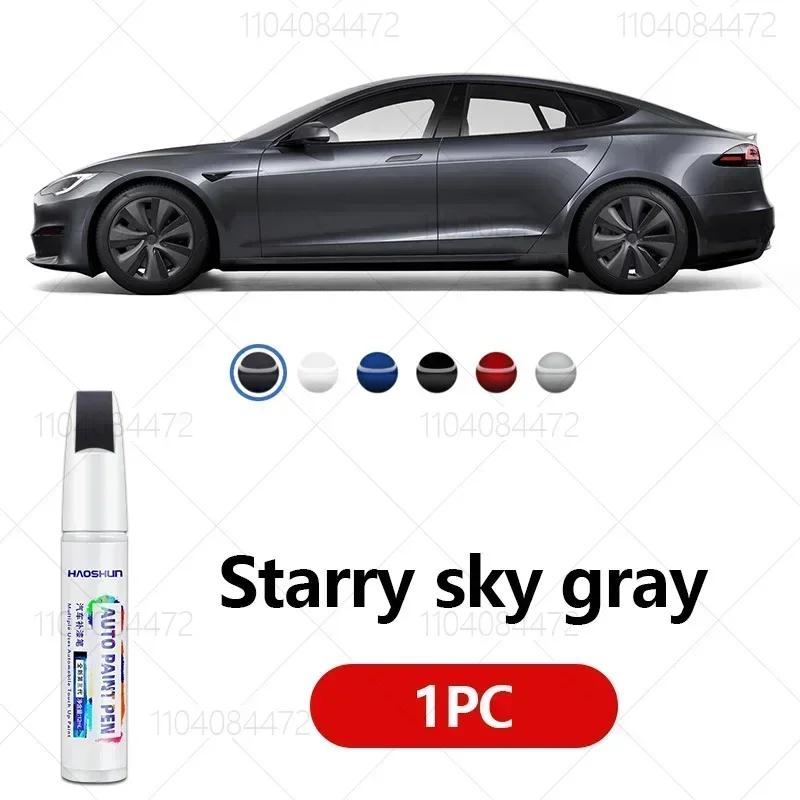 For Tesla Model S/Y/X/3 Car Scratch Paint Pen Deep Scratch Repair Removal White Black Red Silver Blue Grey Scratch Repair Spray