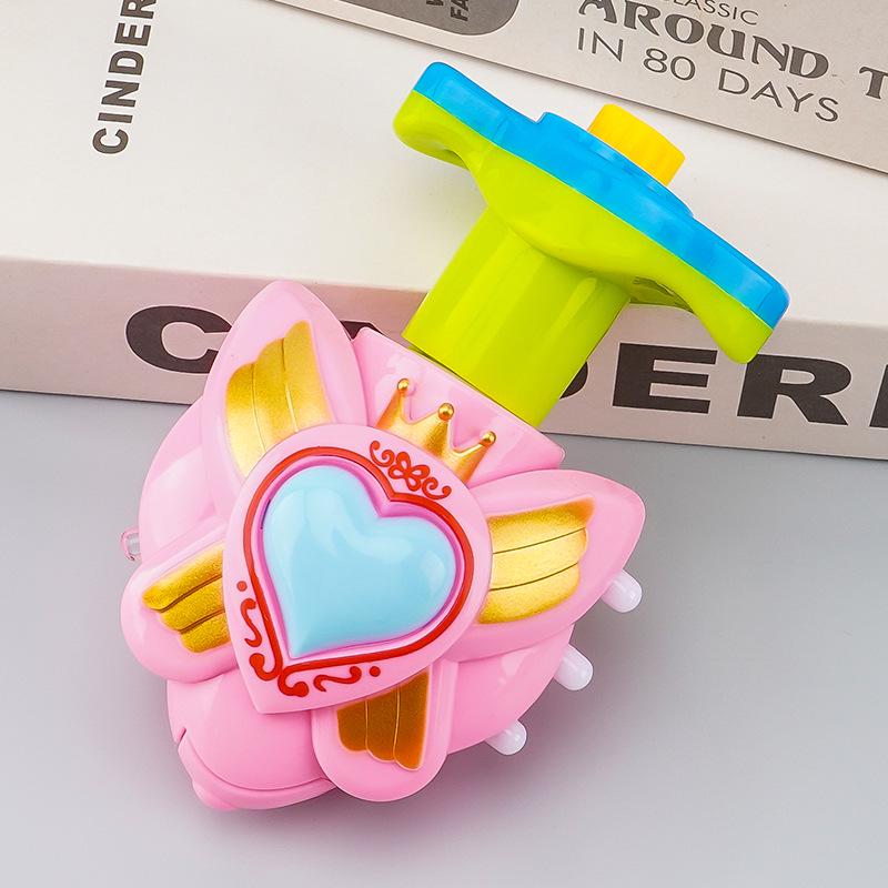Children's Light-Up Musical Rotating Top Toy for Boys and Girls