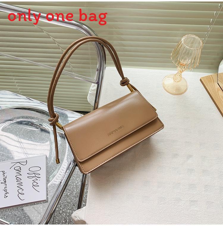 French Fashion Small Shoulder Bag With Chain Strap For Daily Casual Use