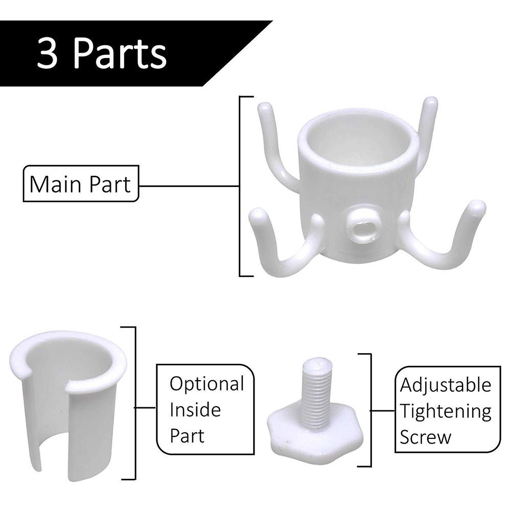 Outdoor Beach Umbrella Hooks Hanger Sun Umbrella Storage Holder Garden Umbrella Camping Canopy Pole Hook Tent Hook Holder Clip