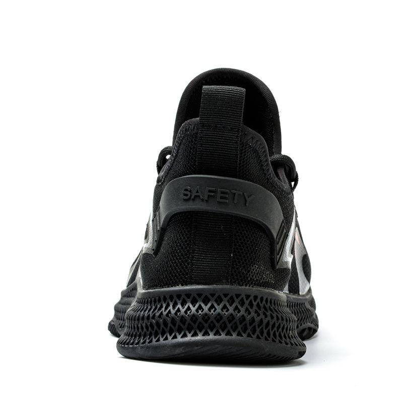 Customized Labor Insurance Shoes, Smash-proof and Puncture-proof Plastic Bag Head Kevlar, Safety Shoes, Labor Insurance Shoes, Men's Rubber Soles
