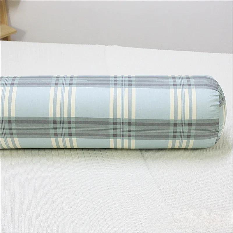 

Cylindrical Memory Cotton Cervical Roll Headrest Pillowcase Sleeping Round Pillow Adult Neck Protection Soft Long Pillows Cover 10X40cm