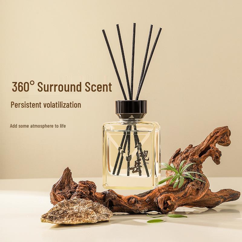 200ml Rattan Aroma Diffuser: Flameless, Long-Lasting Fragrance for Bedroom, Living Room, Office, Bathroom