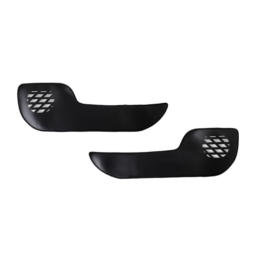 YOURS 90 Series Door Trim Guards Kick Custom Sewn In Scratch and Stain Custom Instrument Panel Toyota S Noah/Voxy (2-Piece Set) [Carbon-Look Blue]