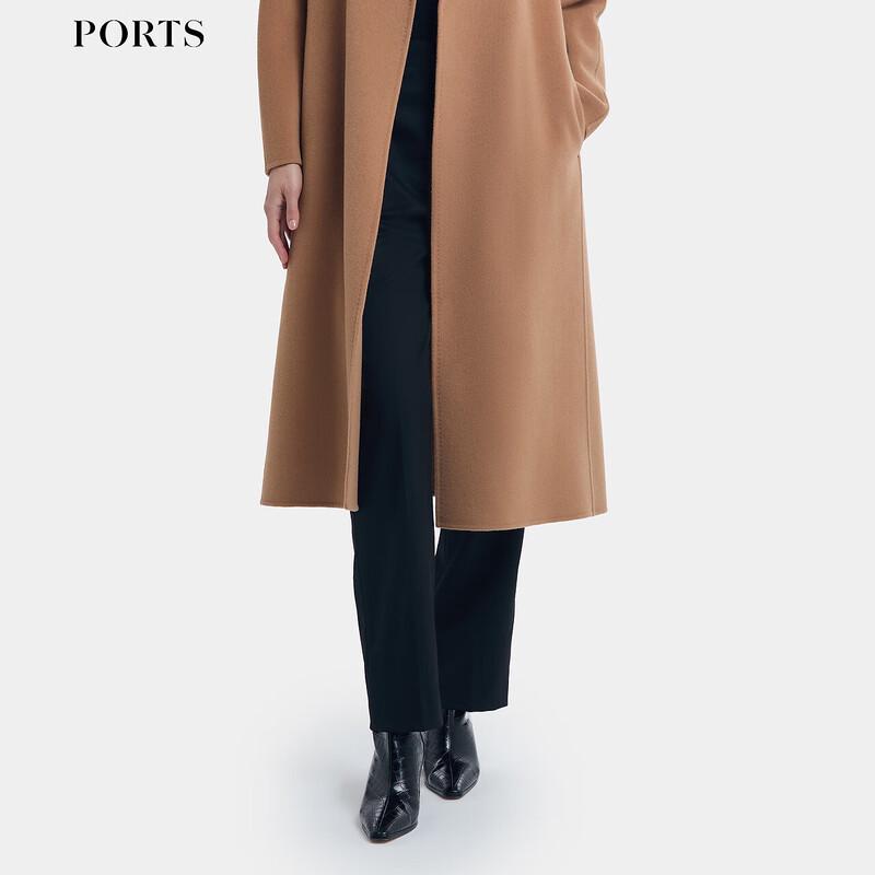 PORTS Women's Wool Blend Tapered Trousers