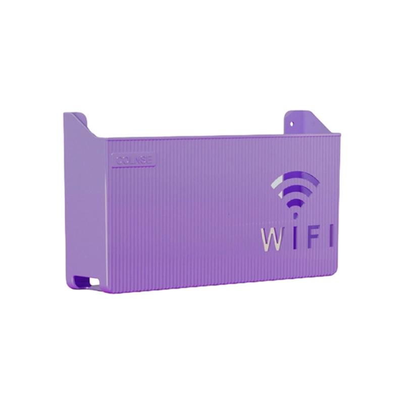Wireless Wifi Shelf Game Console Router Storage Box Abs Plastic Good Heat Dissipation Home Accessories Tools Power Panel Shelf