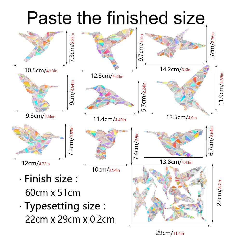 Rainbow Suncatcher Window Stickers PVC Cartoon Cat Dog Butterfly Prism Glass Wall Sticker Home Bedroom Window Decoration