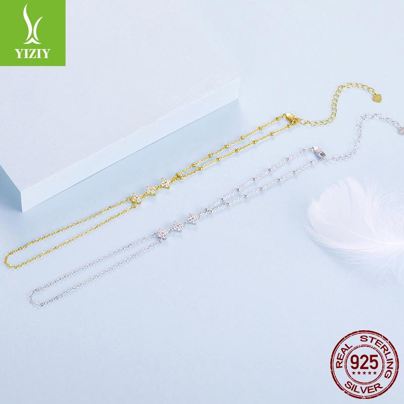 Grenzüberschreitendes 925er Sterlingsilber Armband Ring Integrierte Kette, Modisches und Elegantes High-End Armband Damen