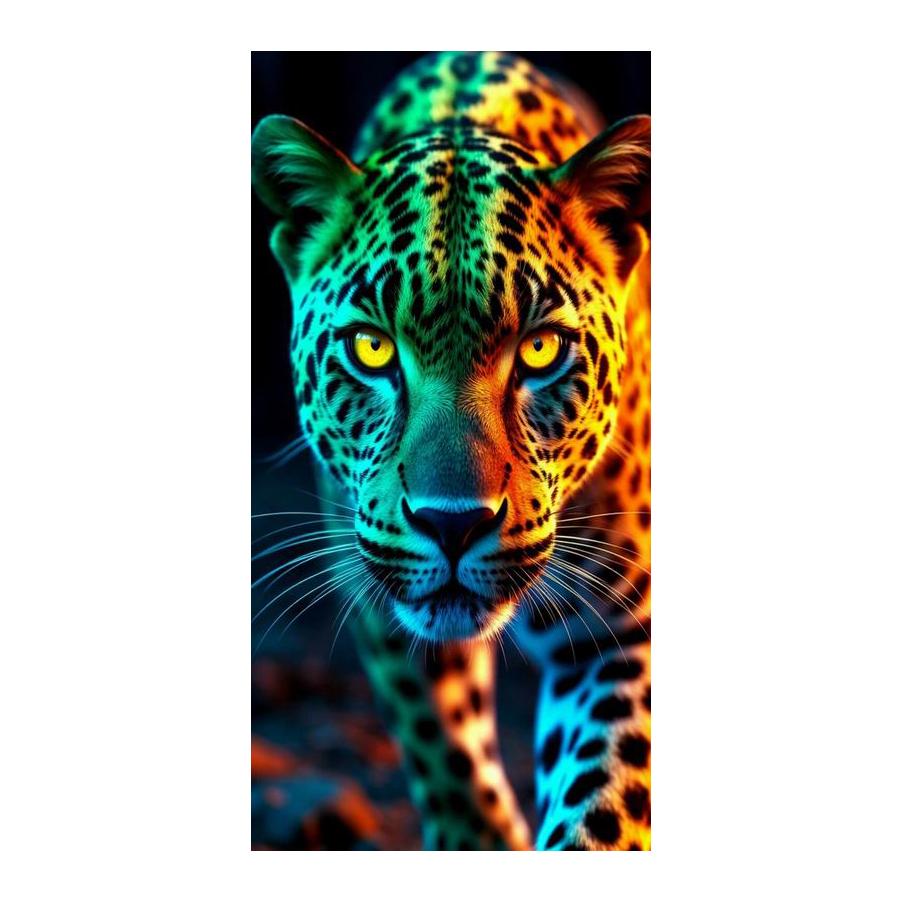 Colorful Leopard Large Size Diamond Painting New Collection Animals Diy Full Drill Rhinestone Embroidery Mosaic Cross Stitch Kits
