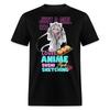 Just A Girl Who Loves Anime Sushi and Sketching Shirt Cute Waifu Ecchi T-Shirt
