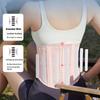 Curve Shape Waist Protection Belt High Elastic Lumbar Support Belt New Training Sweat Belt