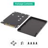 M.2 NGFF Msata SSDs To 2.5inch SATA3.0 M.2 SSDs Hard Disk Case Enclosure Protective Case for 2230 2242 2260 2280