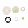 6 Pcs Car Window Glasses Motor Gear Replacement Kit Fit for Mazda