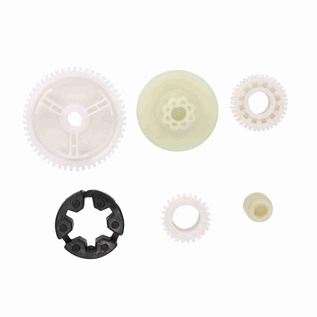 6 Pcs Car Window Glasses Motor Gear Replacement Kit Fit for Mazda
