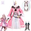 Spiel Pretty Derby Wonder Acute Cosplay Kostüm Umamusume Butterfly Sting Cosplay Kostüm Perücke Schuhe Für Hallowmas Party Erwachsene
