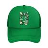 Anime Face Koi Fish Surreal Portrait Mesh Baseball Cap For Womens Unisex FeUnisex Beach Dad Hat Hip Hop