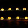 Party Glow In Dark Props Pumpkin Lantern Pumpkin LED Light Latex Balloons Halloween Decoration