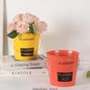 3XUF Miniature Metal Flower Pot Outdoor Indoor Use Decorative Container For Plant Replacement Stand Bucket