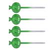 4pcs Self Watering Flower Globes Decorative Automatic Plants Watering Bulbs with Stopper for Indoor
