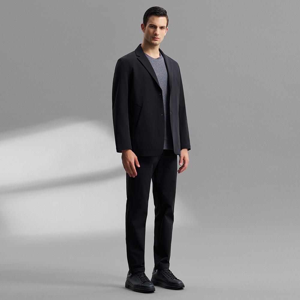 Nautica Business Suit Coat Men's Black JB4301