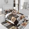 Bull Skull Ma Aztec Three-Piece Digital Printed Bedding Set Bed Cover