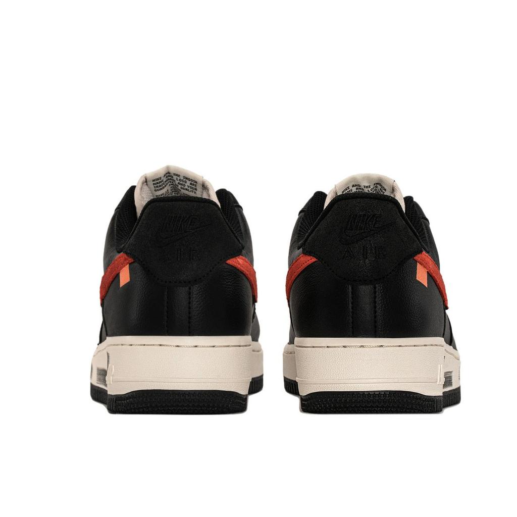 Nike Air Force 1 Abrasion Resistant Abrasion Resistant Low Top Skateboard Shoes Men's Black White HQ4987-010(TeamA-)