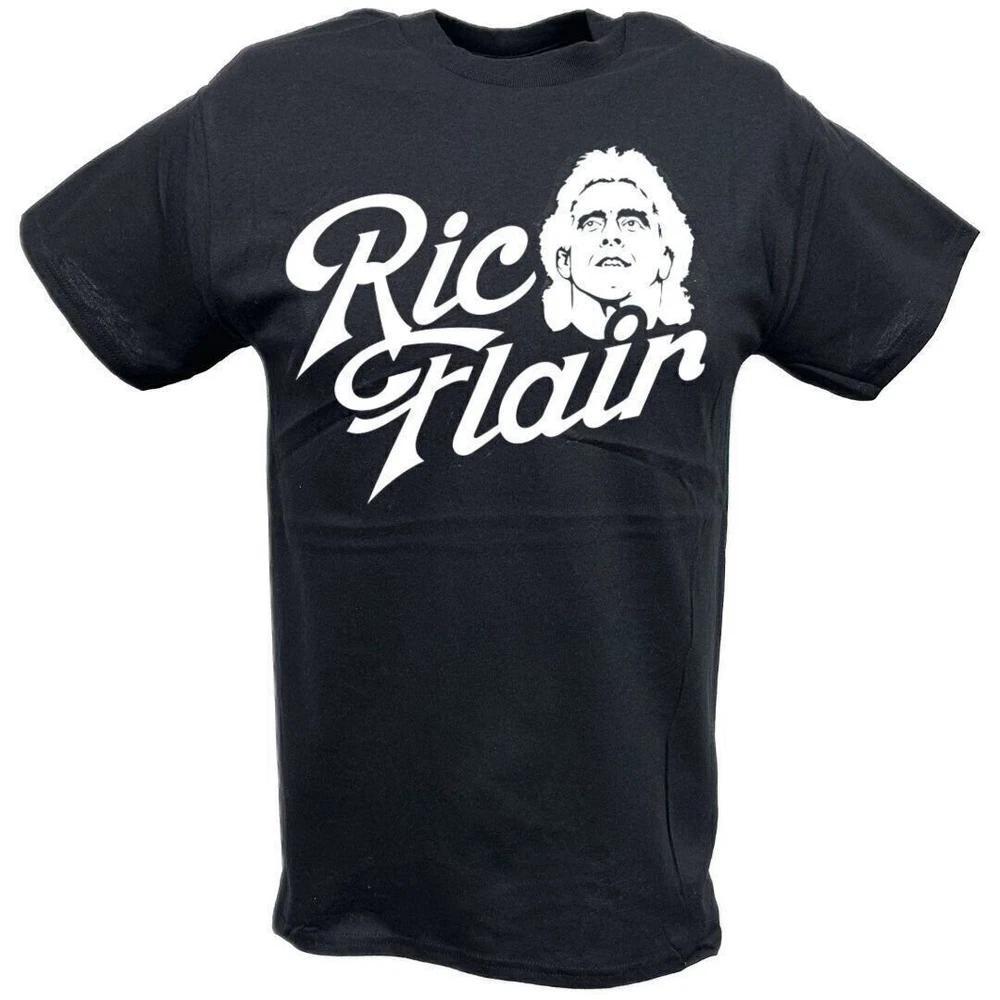 Ric Flair White Logo Headshot Tshirt M