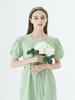 Prin J Grape Frill Green Dress