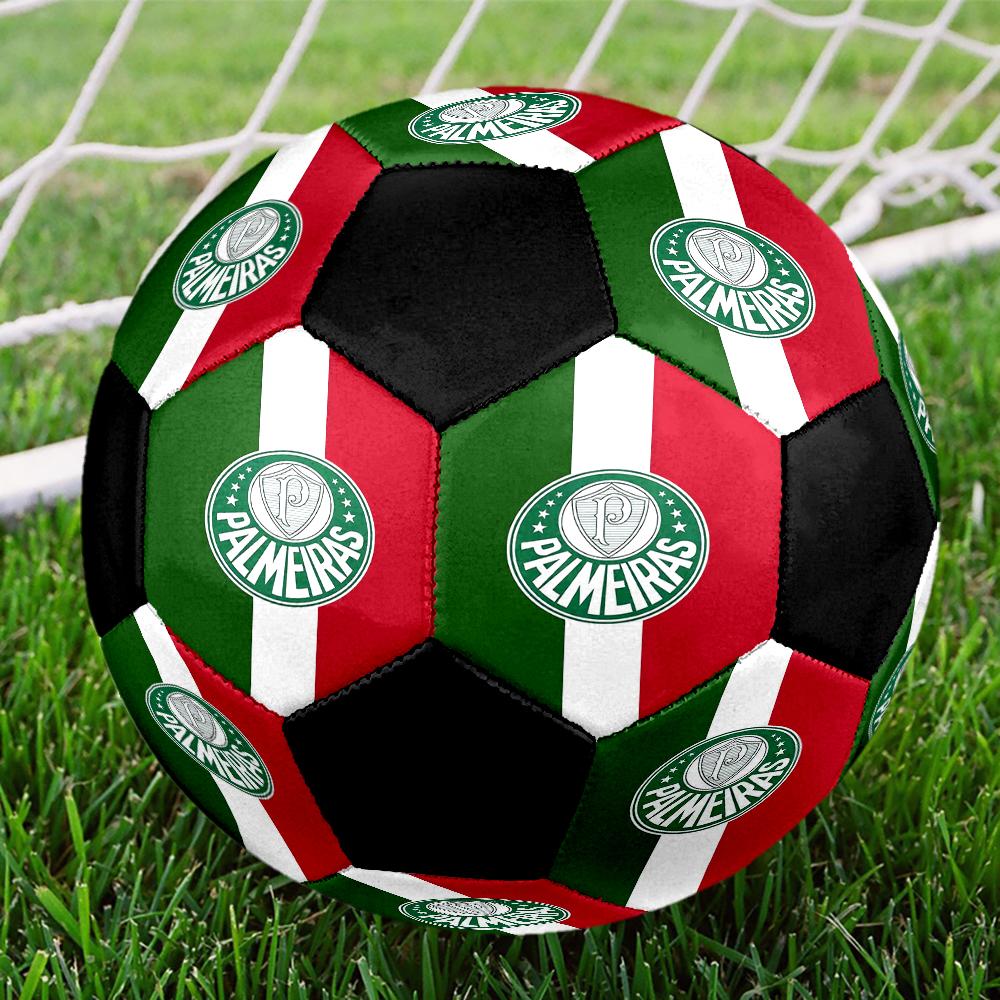 Palmeiras Theme Size 5 Soccer Ball, Suitable for Both Indoor and Outdoor Matches, a Gift Suitable for Everyone.