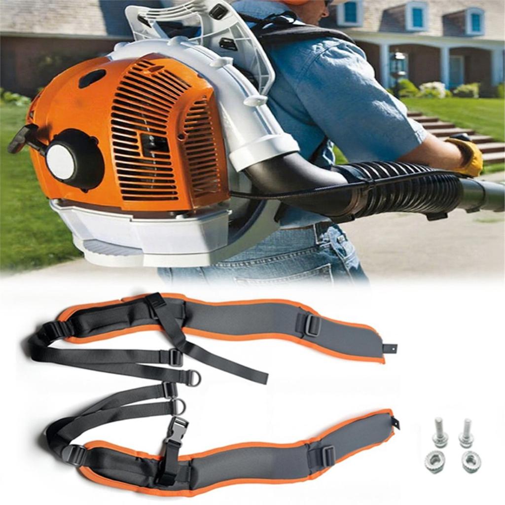 Nylon Adjustable Harness Shoulder Strap Kit with Fixing Screw for BR800 BR800x Leaf Blower