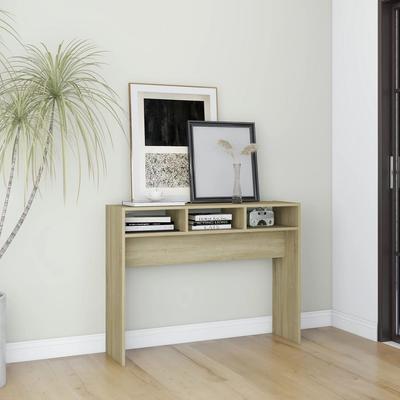 Vidaxl Console Table, Sonoma Oak, 105X30X80 Cm