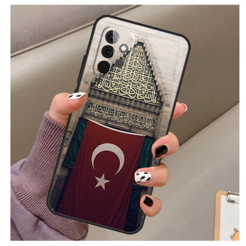 Turkey Turkish Flag Case For Samsung Galaxy A32 A52 A12 A22 A16 A26 A36 A56 A06 A55 A35 A15 A54 A34 A14 A13 A53