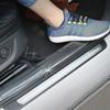 Carbon Fiber Sticker Car Door Sill Side Anti-stepping Bumper Mirror Anti Scratch Protection Tape Decor Protector Stickers Strip