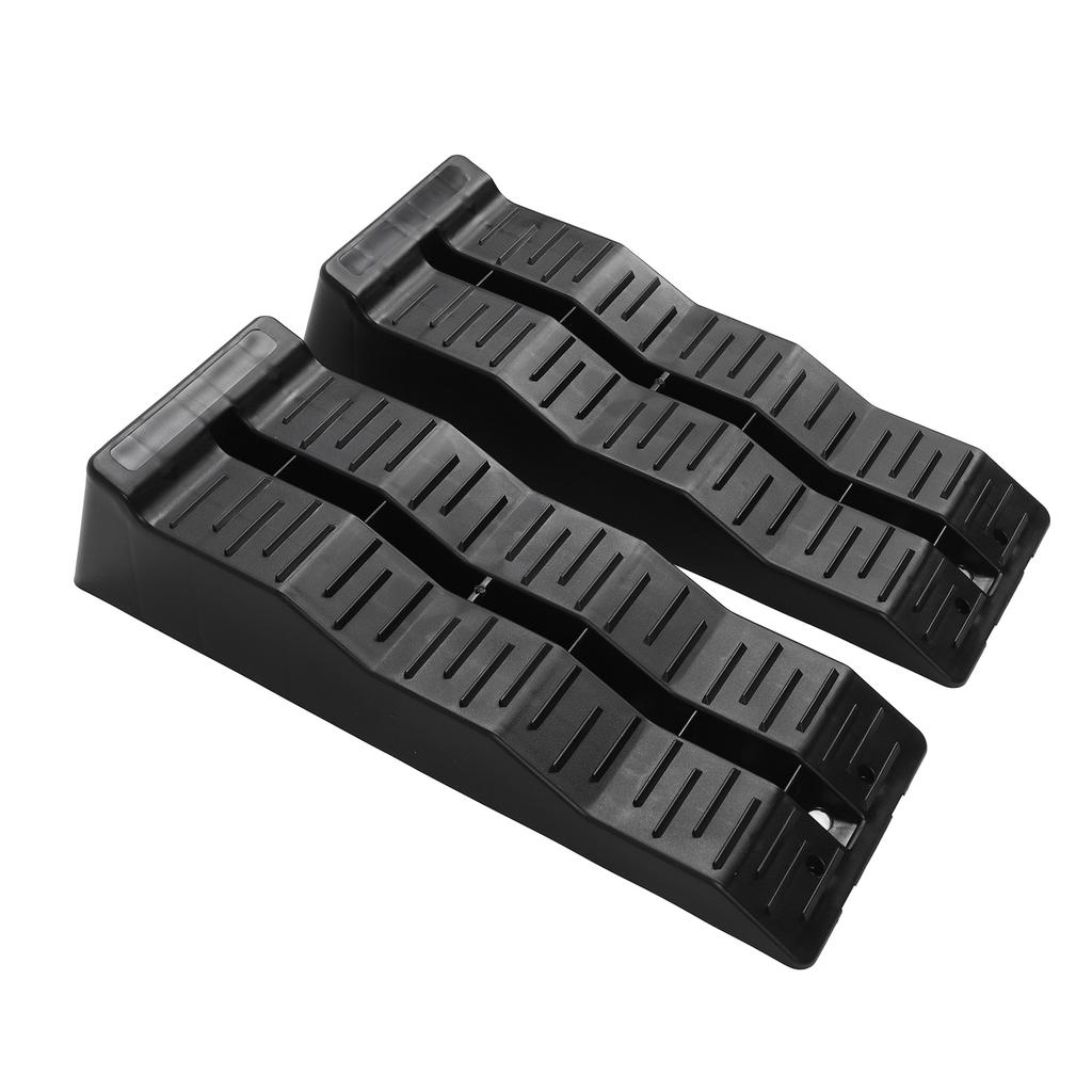 RV Leveling Ramps 11000LBS Load Capacity RV Leveler Wheel Chock for Travel Trailer Campers Truck