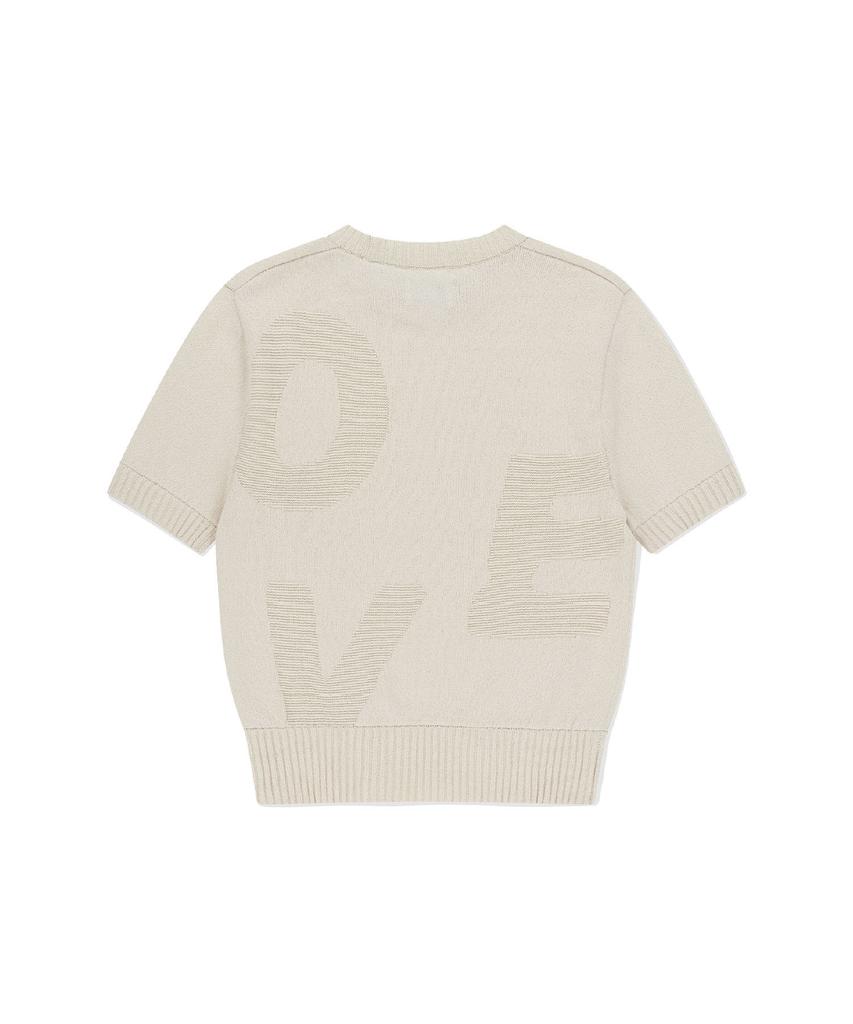 Sun Love Capital S/S Sweater Ivory