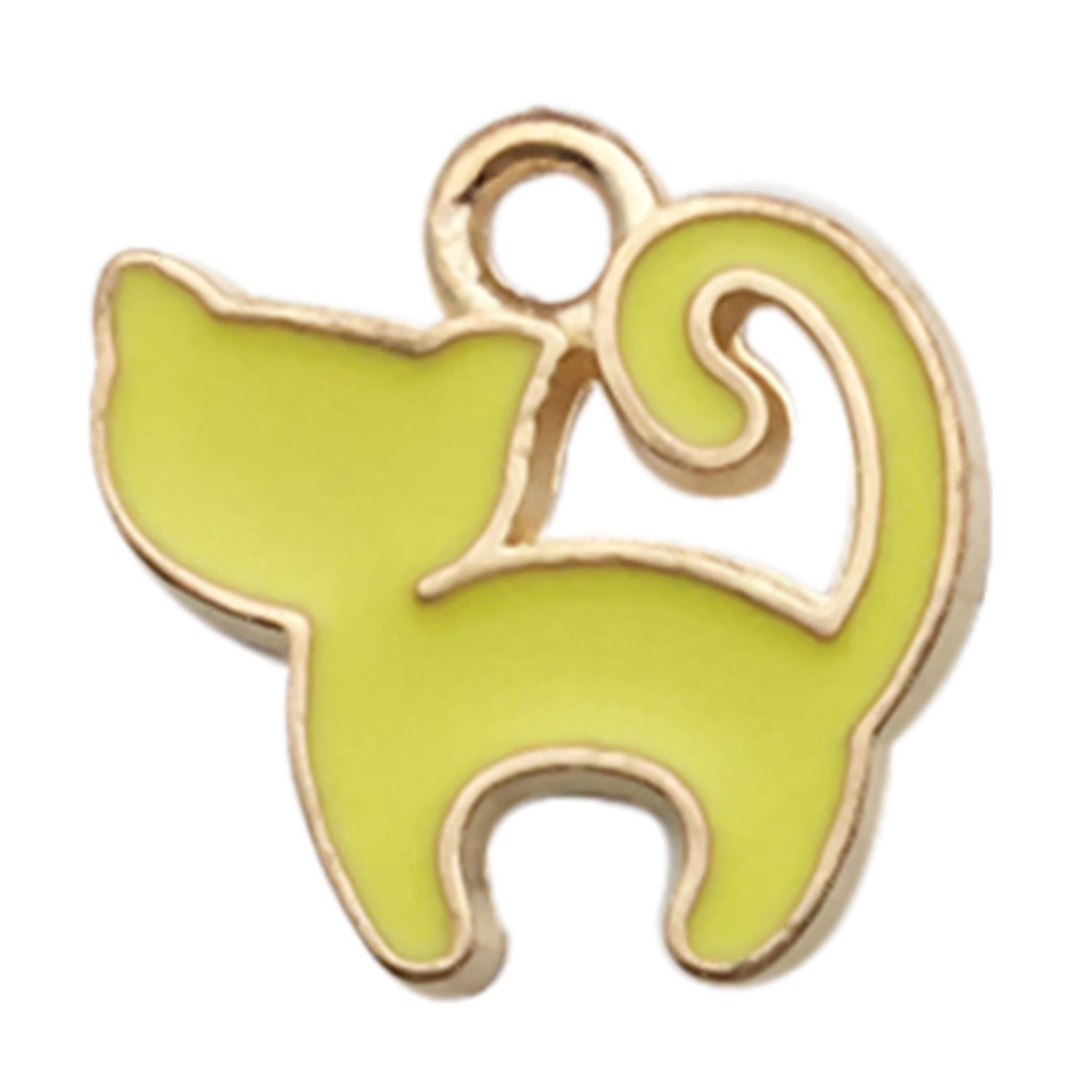 

Набор подвесок ручной работы в форме звезды и сердца 9 цветов с масляной эмалью для изготовления украшений своими руками