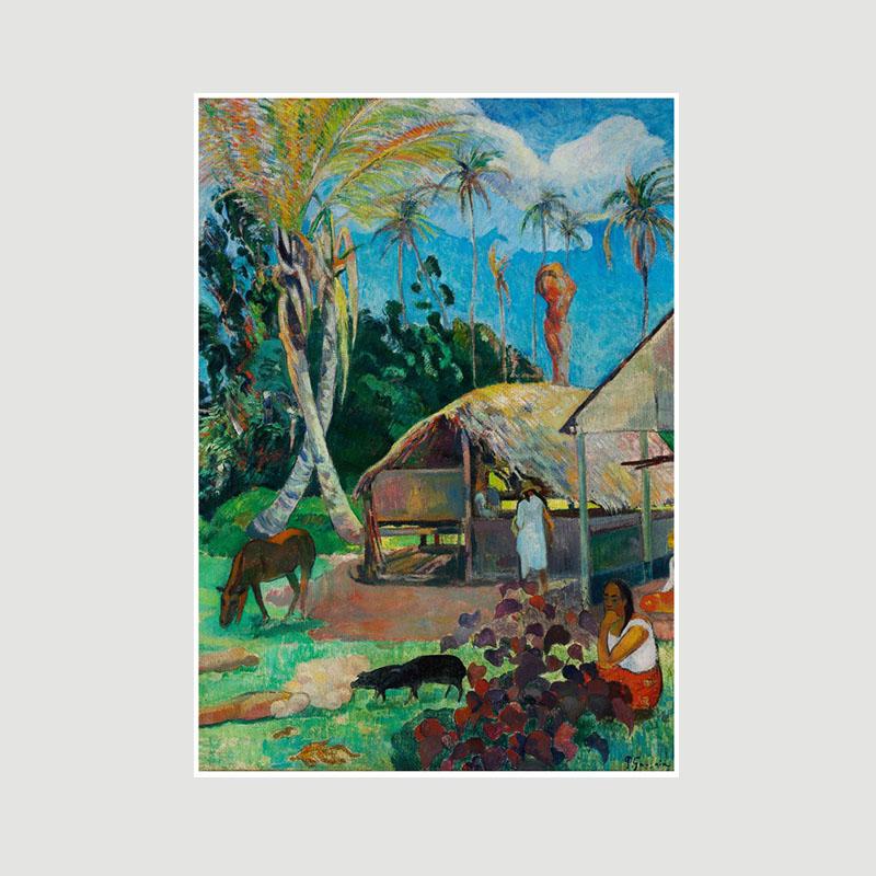 Modern Home Decor Famous Oil Painting Poster Vintage White Paper Poster Wall Art Pictures Living Room Bedroom Bar Cafe Decoration Mural