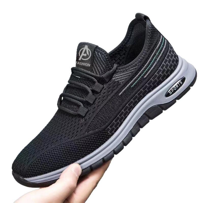 Men's shoes spring and summer thin breathable and comfortable running shoes youth outdoor trendy sports shoes