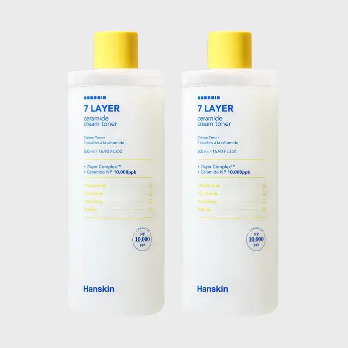 Seven Layer Ceramide Cream Toner 500ml x 2