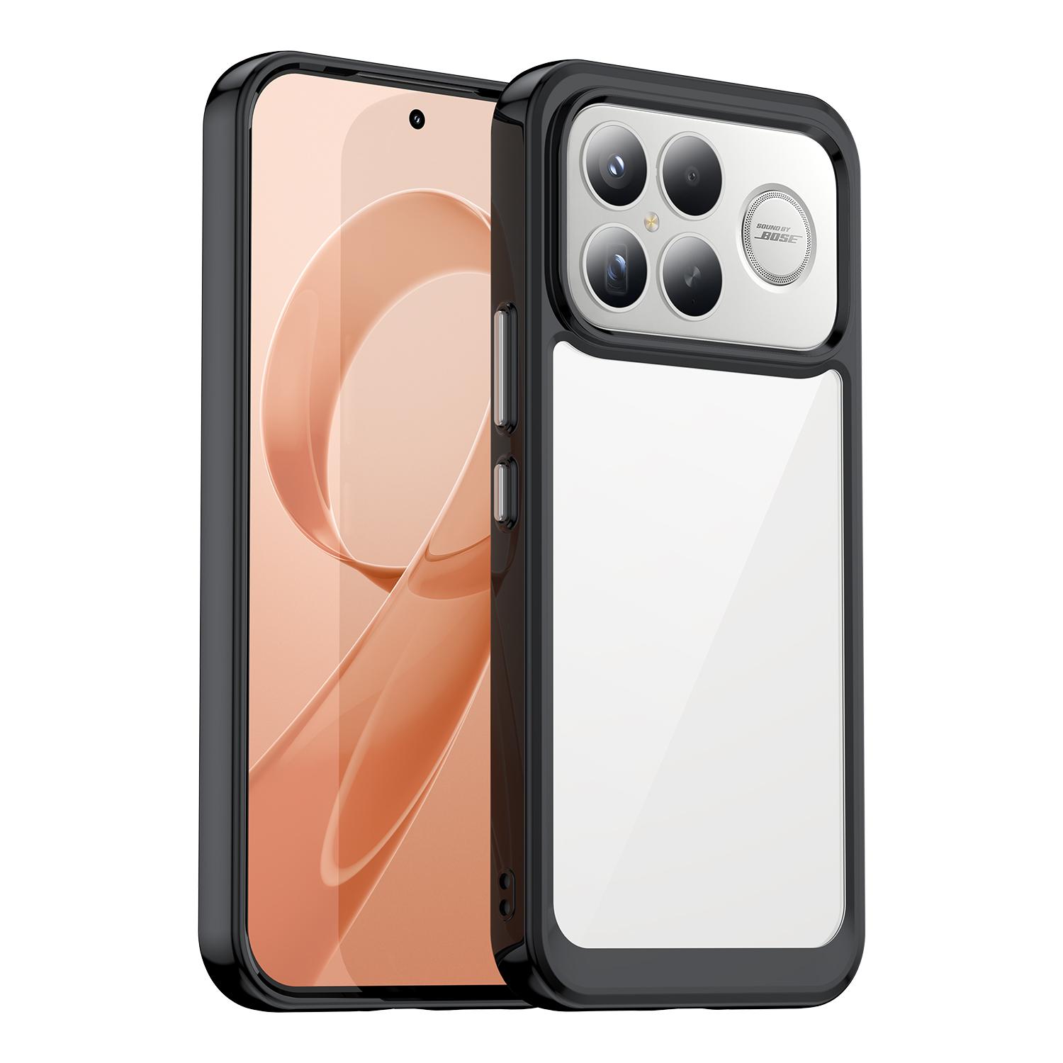 

Защитный прозрачный чехол для Xiaomi POCO F8 Ultra Pocof8 F8 Pro Poko Защитный чехол для мобильного телефона Аксессуары Чехол Funda POCO F8 Pro чёрный