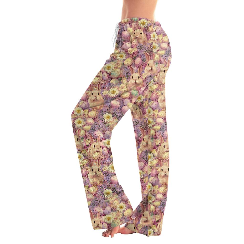 Women's Fashion Loose Casual Printed Casual Pants