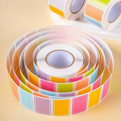 500 Color Coded Index Labels Per Roll