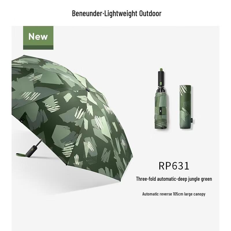 Beneunder Sun Protection 3-Fold Umbrella Gift Set