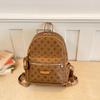 Schoolbag1011 New Popular Retro Printed Backpack Fashionable Versatile Commuting Large Capacity Casual Women's Bag