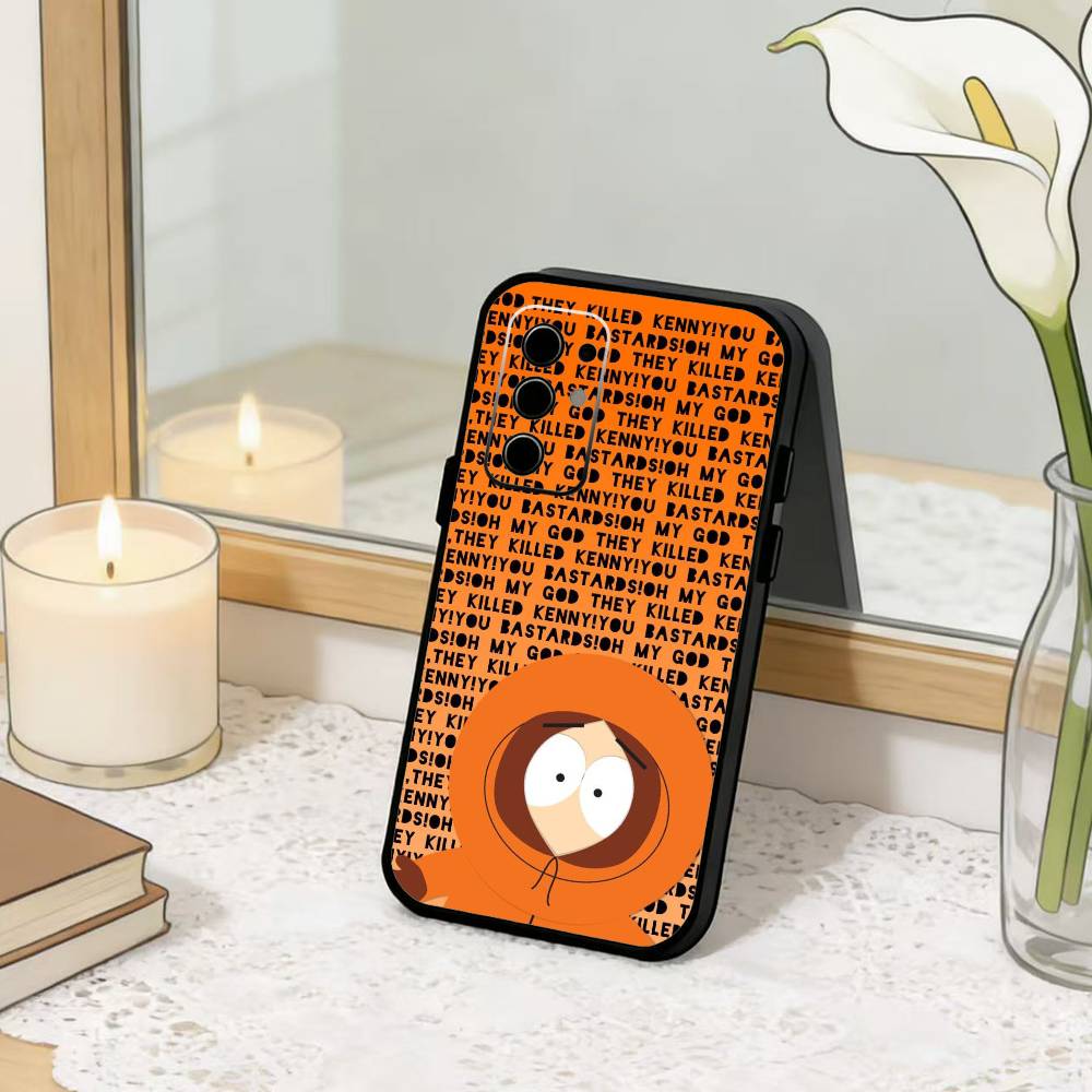 s-South P-Park Kenny Phone Case For Samsung Galaxy A73,21,22,32,71,53,52,51,80,5G Soft Black Cover