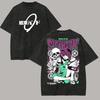 Hiroi Kikuri Bocchi the Rock Anime Vintage Washed Tshirt Oversized T Shirt Unisex Women Clothing Cotton Short Sleeve Tees