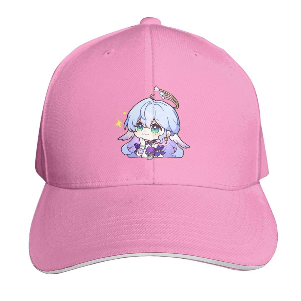 Honkai Star Rail Chibi Firefly Game Cap Fashion Casual Baseball Caps Adjustable Hat Hip Hop Summer Unisex Baseball Hats