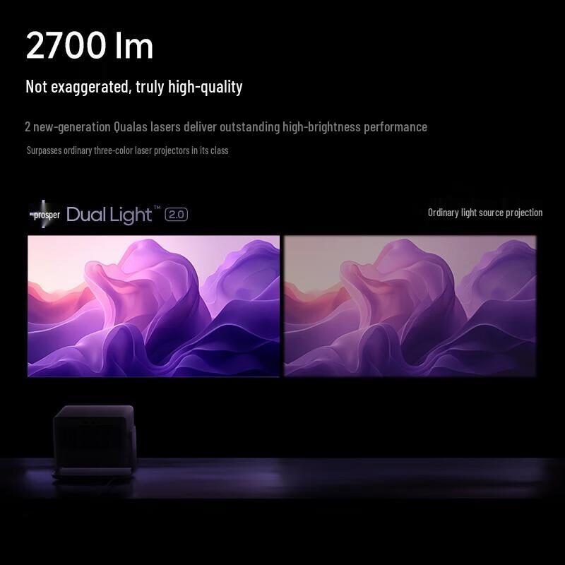 

XGIMI RS 10 Plus 4K Three-Color Laser Home Projector (CN version)